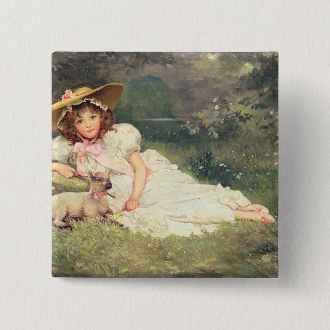 The Little Shepherdess Button (Front)
