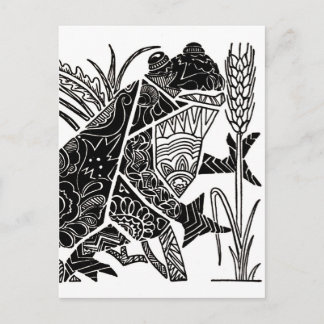 The Little Singing Frog Postcard