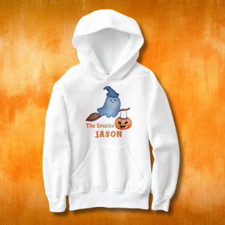 The Little Spooky Halloween Family Matching Kid’s Hoodie