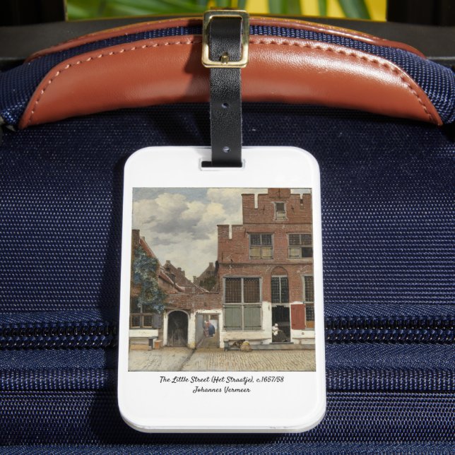 The Little Street Vermeer - Luggage Tags (Front Insitu 2)