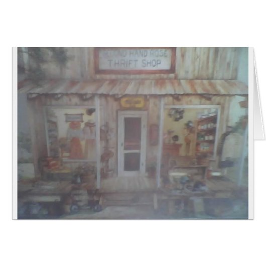 the little Thrift Shop Cards (Front Horizontal)