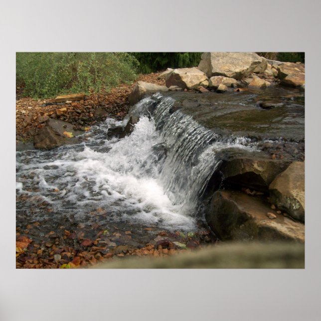 The little waterfall poster (Front)