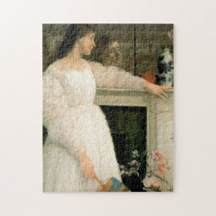 The Little White Girl; Symphony in White, No 2 Jigsaw Puzzle