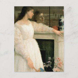 The Little White Girl; Symphony in White, No 2 Postcard