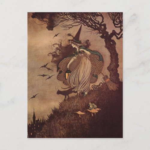 The Little Witch Postcard