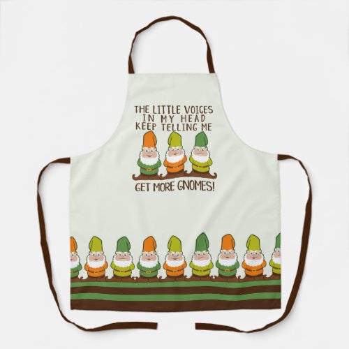 The Littles Voices Get More Gnomes Apron