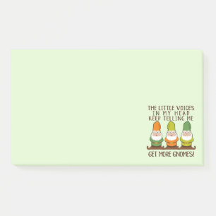 The Littles Voices Get More Gnomes   Cute Post-it Notes