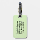The Littles Voices Get More Gnomes Luggage Tag (Back Vertical)