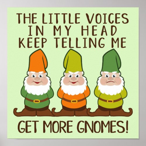 The Littles Voices Get More Gnomes Poster