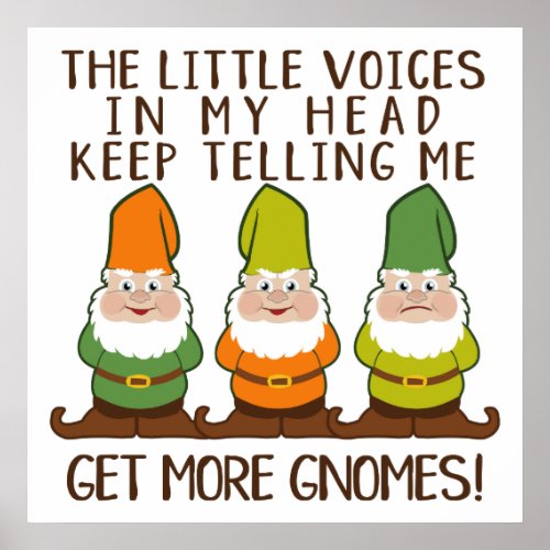 The Littles Voices Get More Gnomes Poster