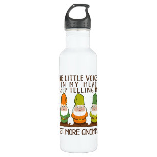 The Littles Voices Get More Gnomes Stainless Steel Water Bottle