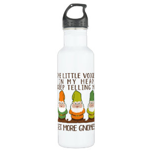 The Littles Voices Get More Gnomes Stainless Steel Water Bottle
