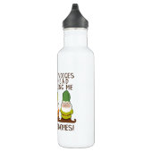 The Littles Voices Get More Gnomes Stainless Steel Water Bottle (Right)