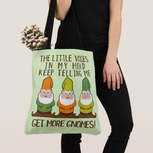The Littles Voices Get More Gnomes Tote Bag