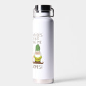 The Littles Voices Get More Gnomes Water Bottle (Back)
