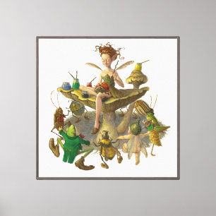 “The Littlest Artist” Canvas Print