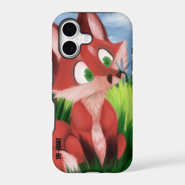 The Littlest Fox iphone case. Case (Back)