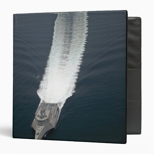 The littoral combat ship Independence 2 3 Ring Binder (Front/Inside)