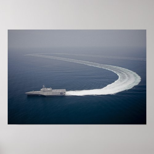 The littoral combat ship Independence 2 Poster