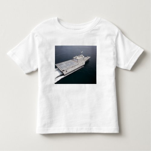 The littoral combat ship Independence 3 Toddler T_shirt