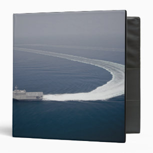 The littoral combat ship Independence 4 3 Ring Binder