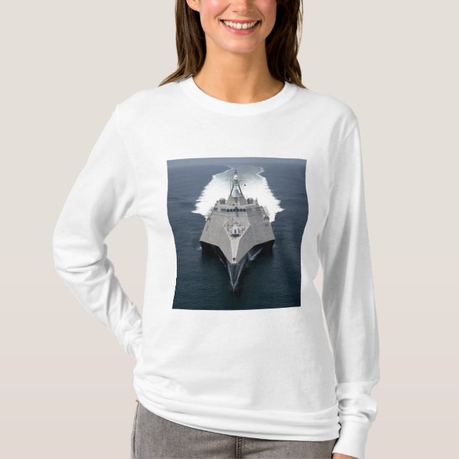 The littoral combat ship Independence T-Shirt (Front)