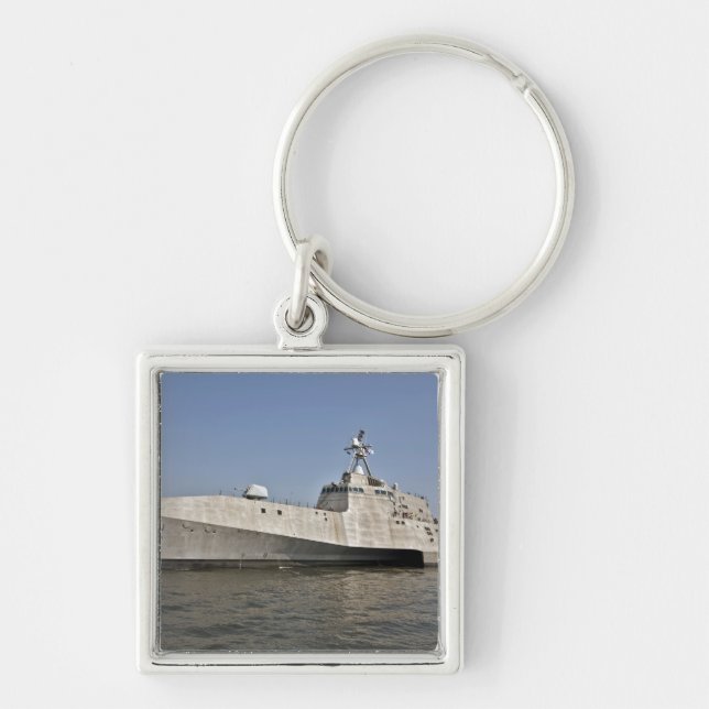 The littoral combat ship Independence underway Keychain (Front)