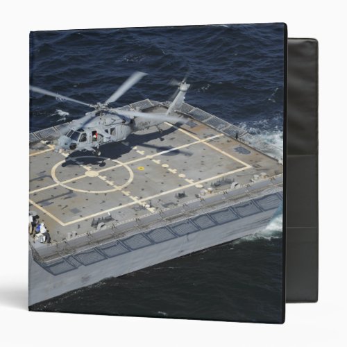 The littoral combat ship USS Freedom 3 Ring Binder