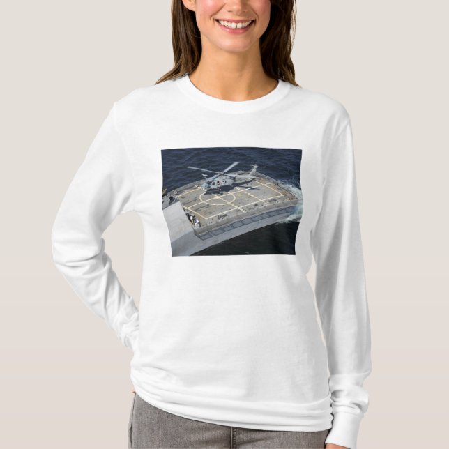 The littoral combat ship USS Freedom T-Shirt (Front)