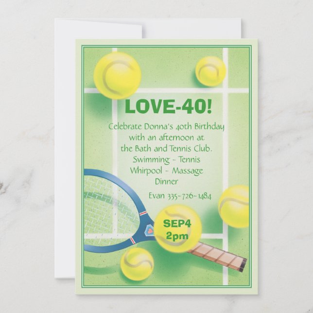 The Lively Set © Invitation (Front)