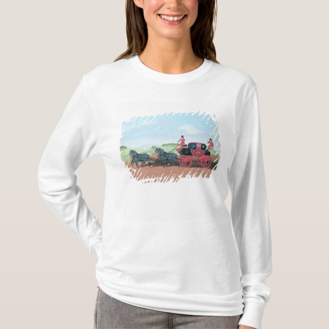 The Liverpool and London Royal Mail Coach, 1812 T-Shirt (Front)