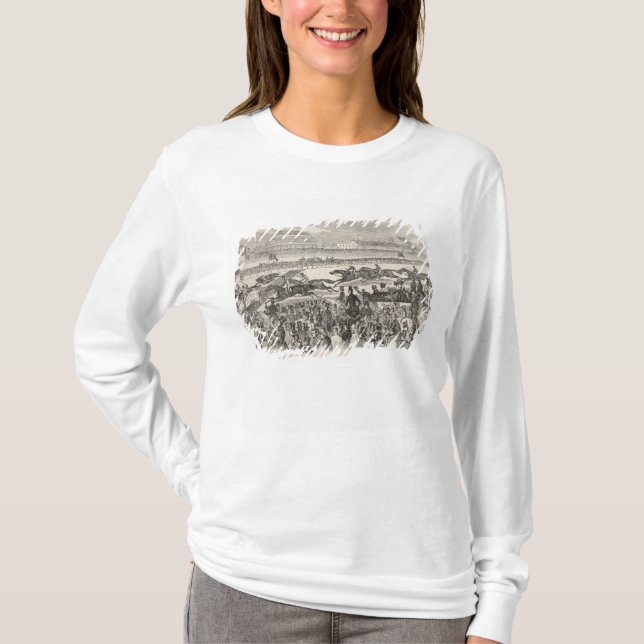 The Liverpool Grand Steeple Chase on Wednesday T-Shirt (Front)