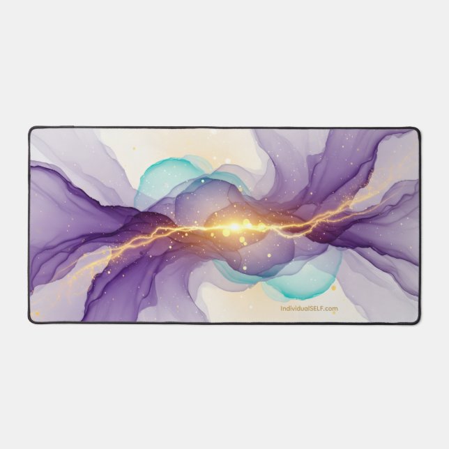 The LIving Blueprint Desk Mat (Front)