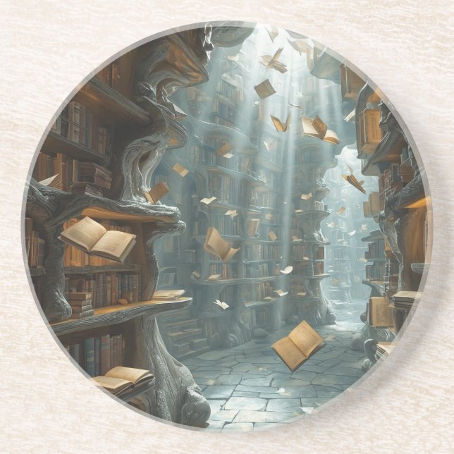 The Living Library Coaster (Front)