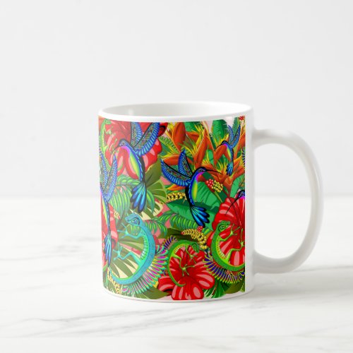 The Lizard and the Hummingbird Coffee Mug