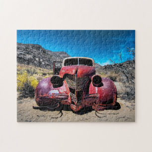 The Lobster Car a Vintage 1939 Chevy Jigsaw Puzzle