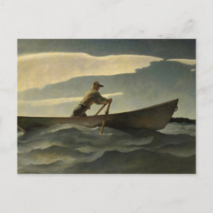 The Lobsterman, The Doryman by N. C. Wyeth Postcard