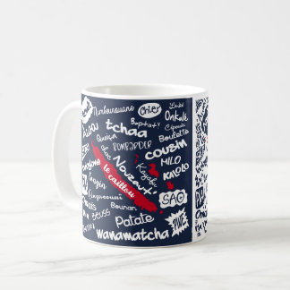 The local Caillou humor, New Caledonia Coffee Mug