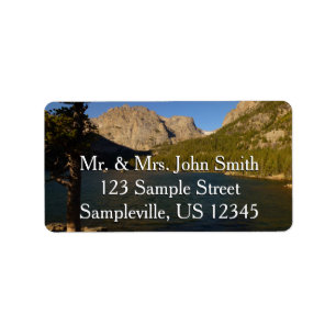 The Loch at Rocky Mountain National Park Label