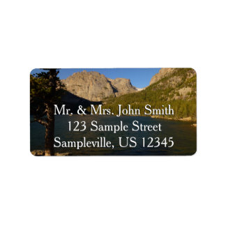 The Loch at Rocky Mountain National Park Label