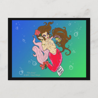 The Locket Mermaid Postcard