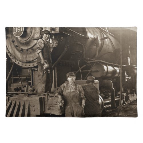 The Locomotive Ladies of World War I Placemat