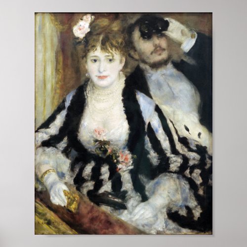 The lodge by Pierre_Auguste Renoir Poster