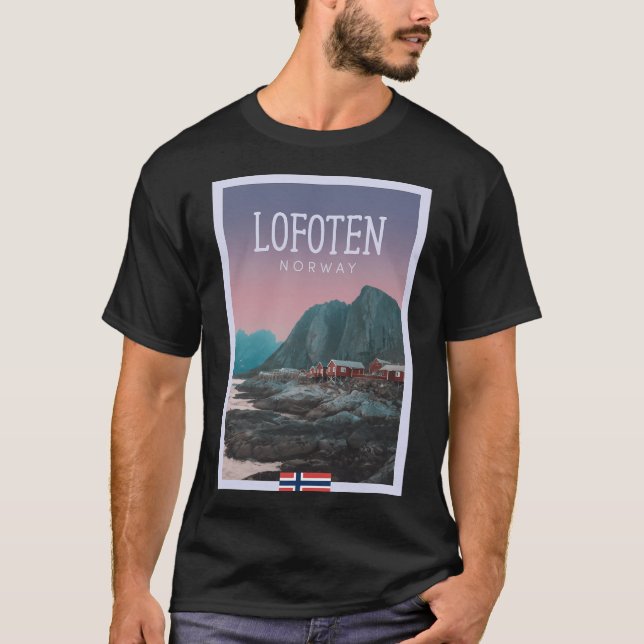 The Lofoten Islands Norway - Day T-Shirt (Front)