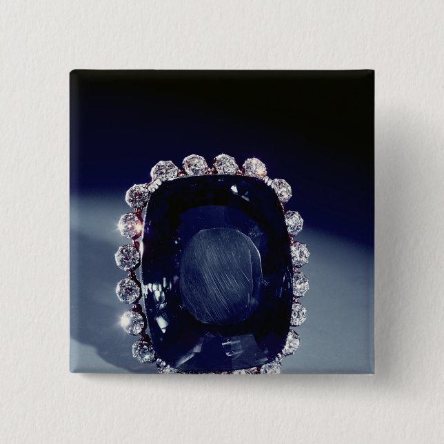 The Logan Brooch Pinback Button (Front)