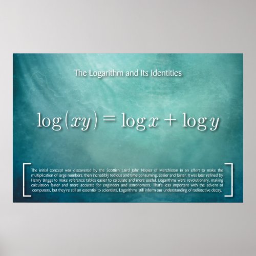 The Logarithm Poster