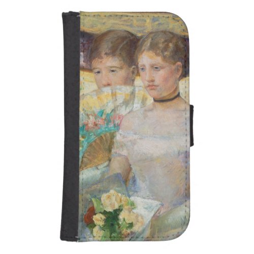 The Loge 1882 oil on canvas Wallet Phone Case For Samsung Galaxy S4