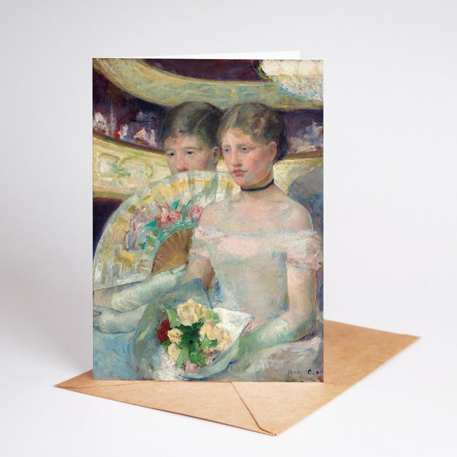 The Loge | Mary Cassatt Card (Creator Uploaded)