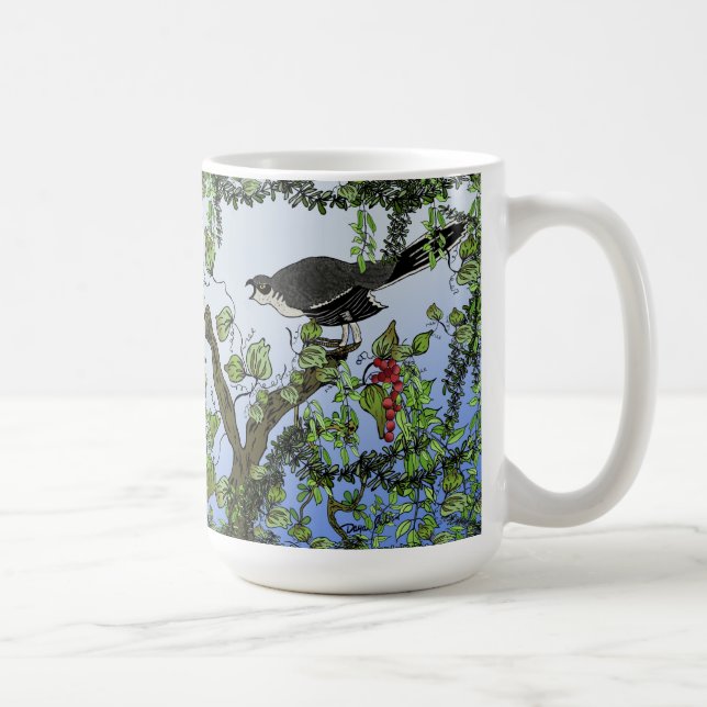 The Loggerhead Shrike Defender Coffee Mug (Right)