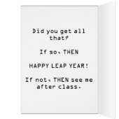The Logic of Leap Year (Inside (Left))